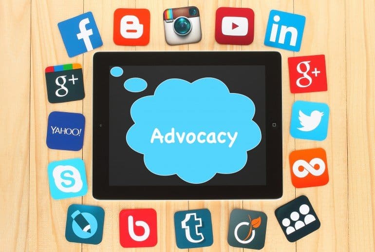 The Advocate And Social Media