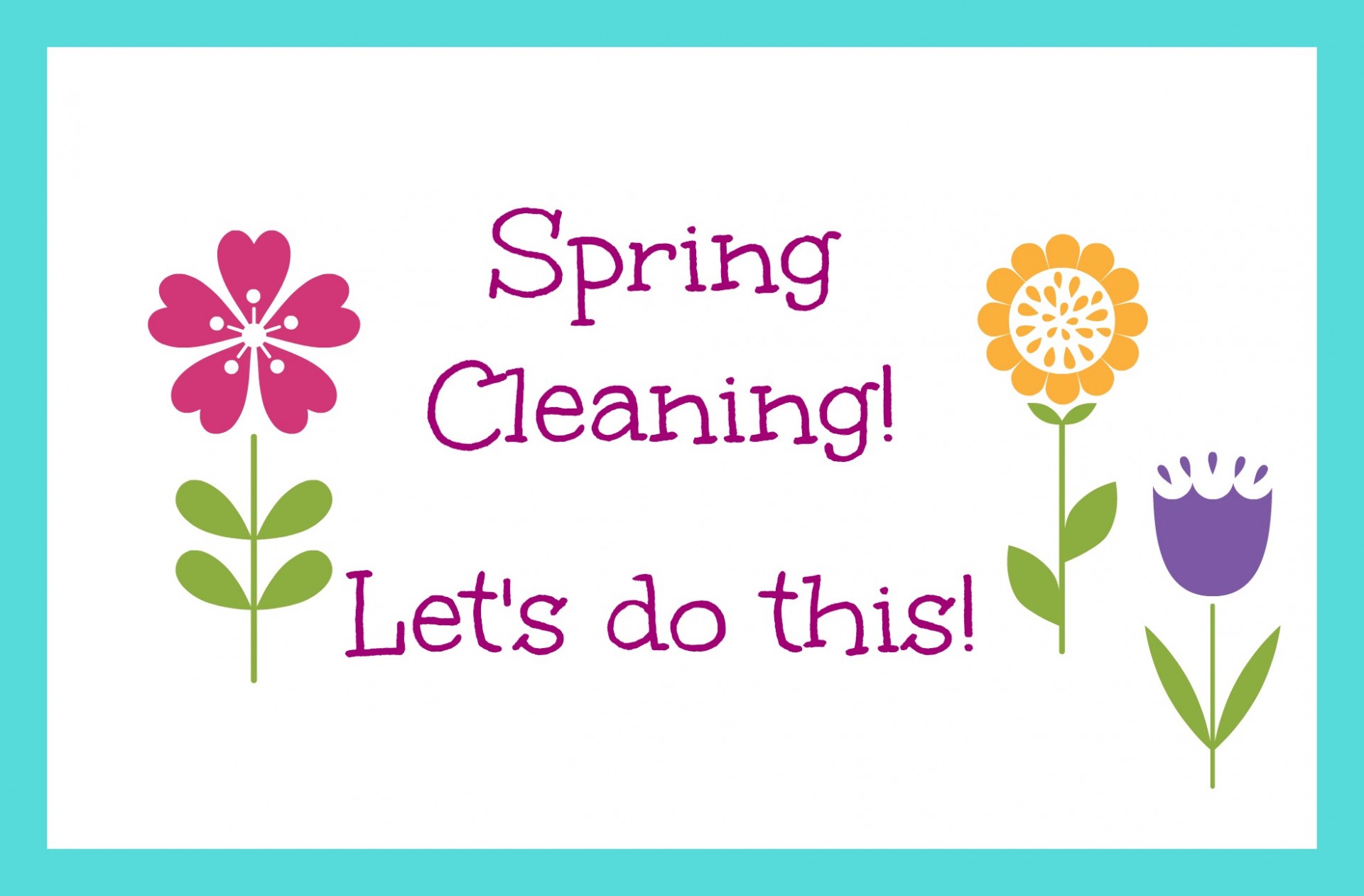 Spring Cleaning Tidbits